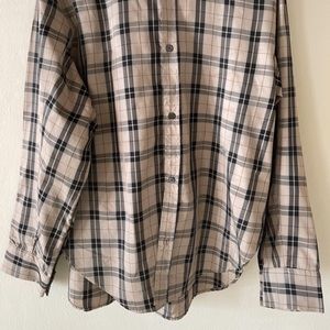 Zara oversized button up